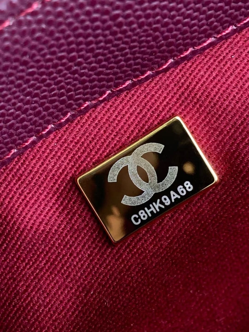 Ch**el top handle bags